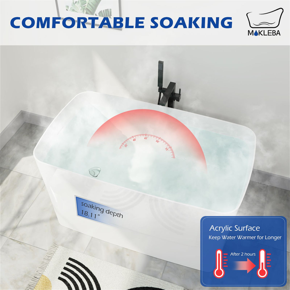 Comfortable Soaking