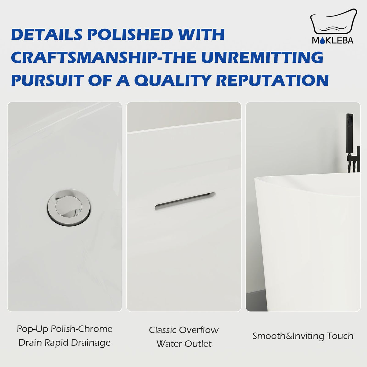 Details Polished Craftsmanship White
