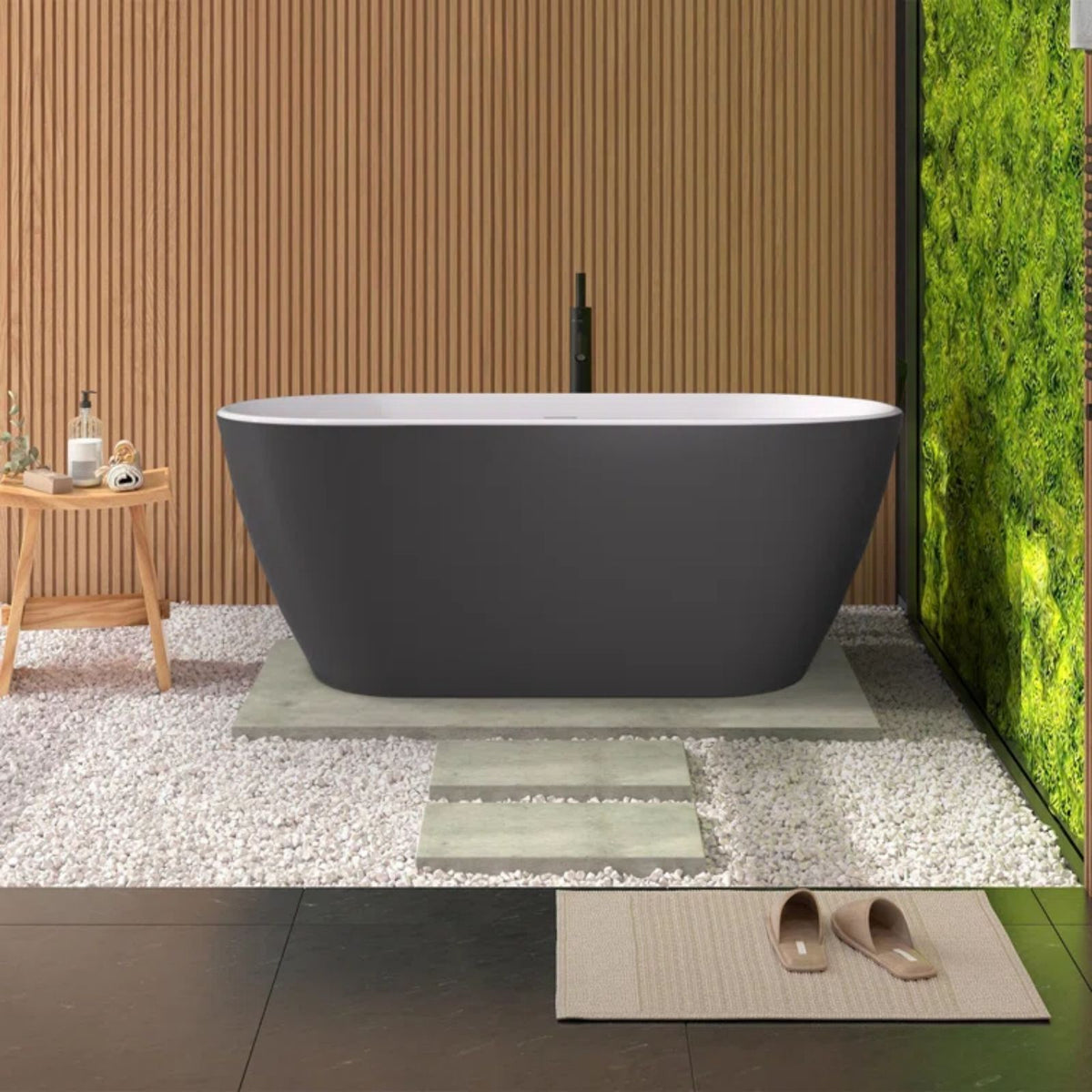 Lucite Acrylic Freestanding Soaking Bathtub