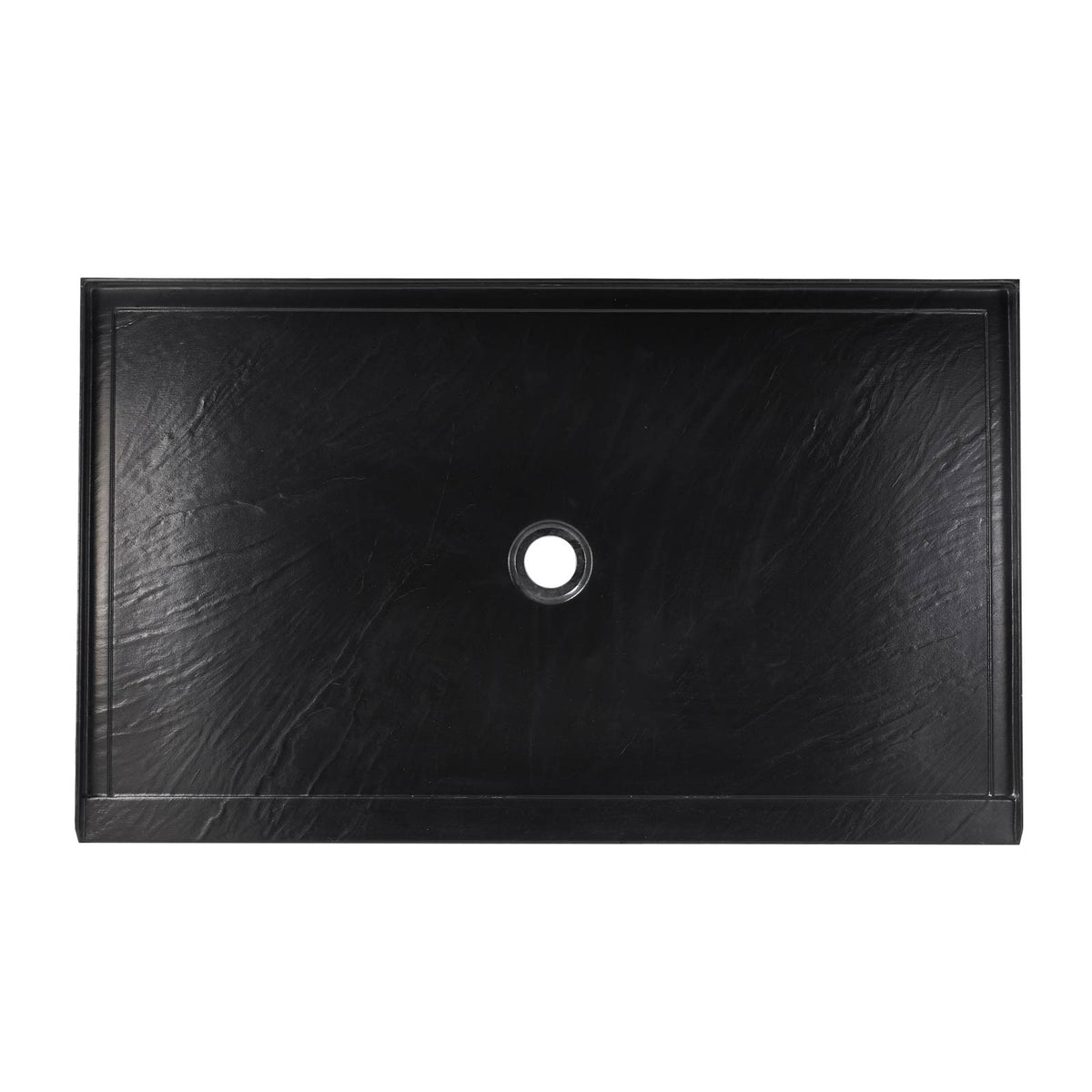 Mokleba 60"x36" Center Drain Anti-Slip Shower Pan