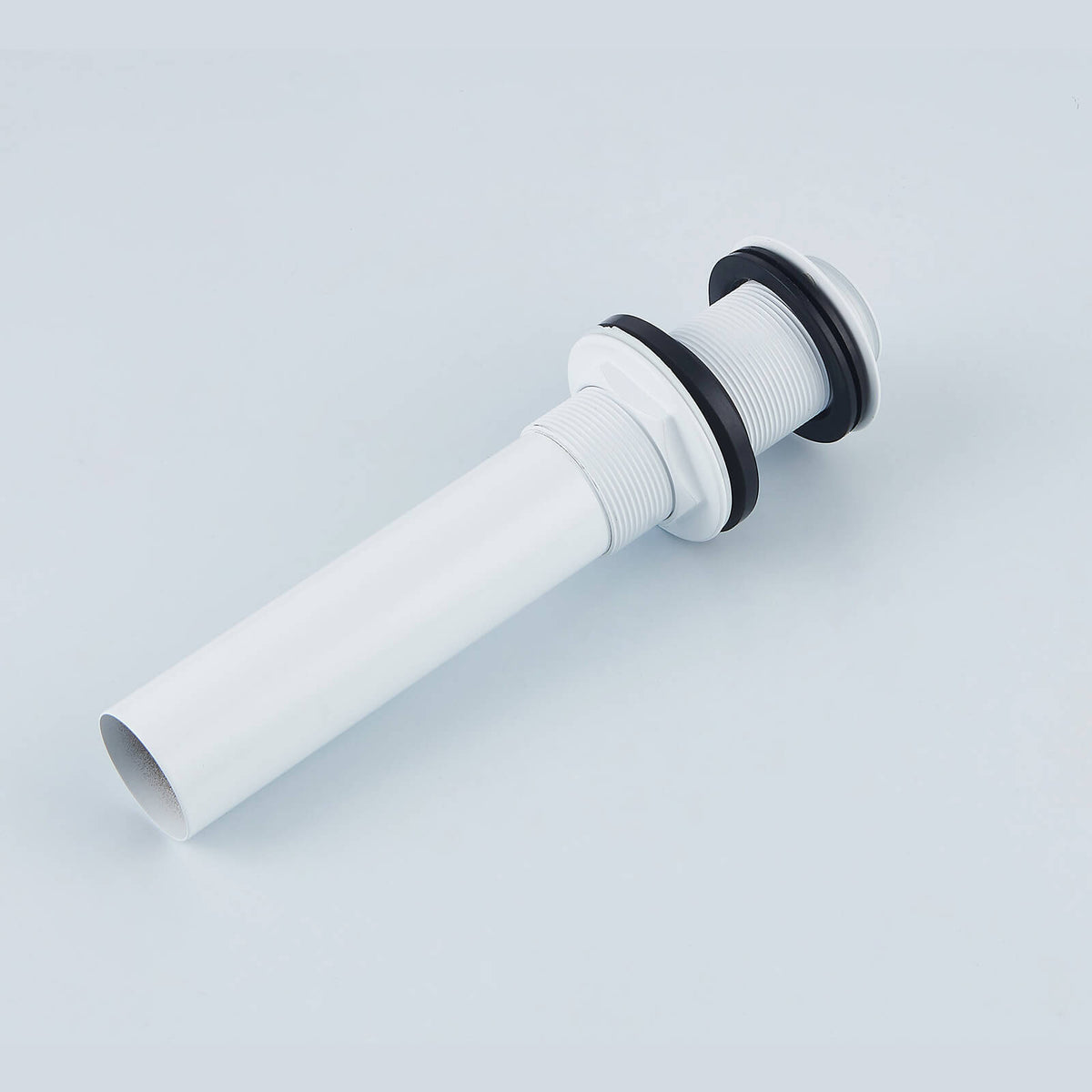All-Brass No Overflow Bathroom Sink Drain Stopper, 5 Finishes