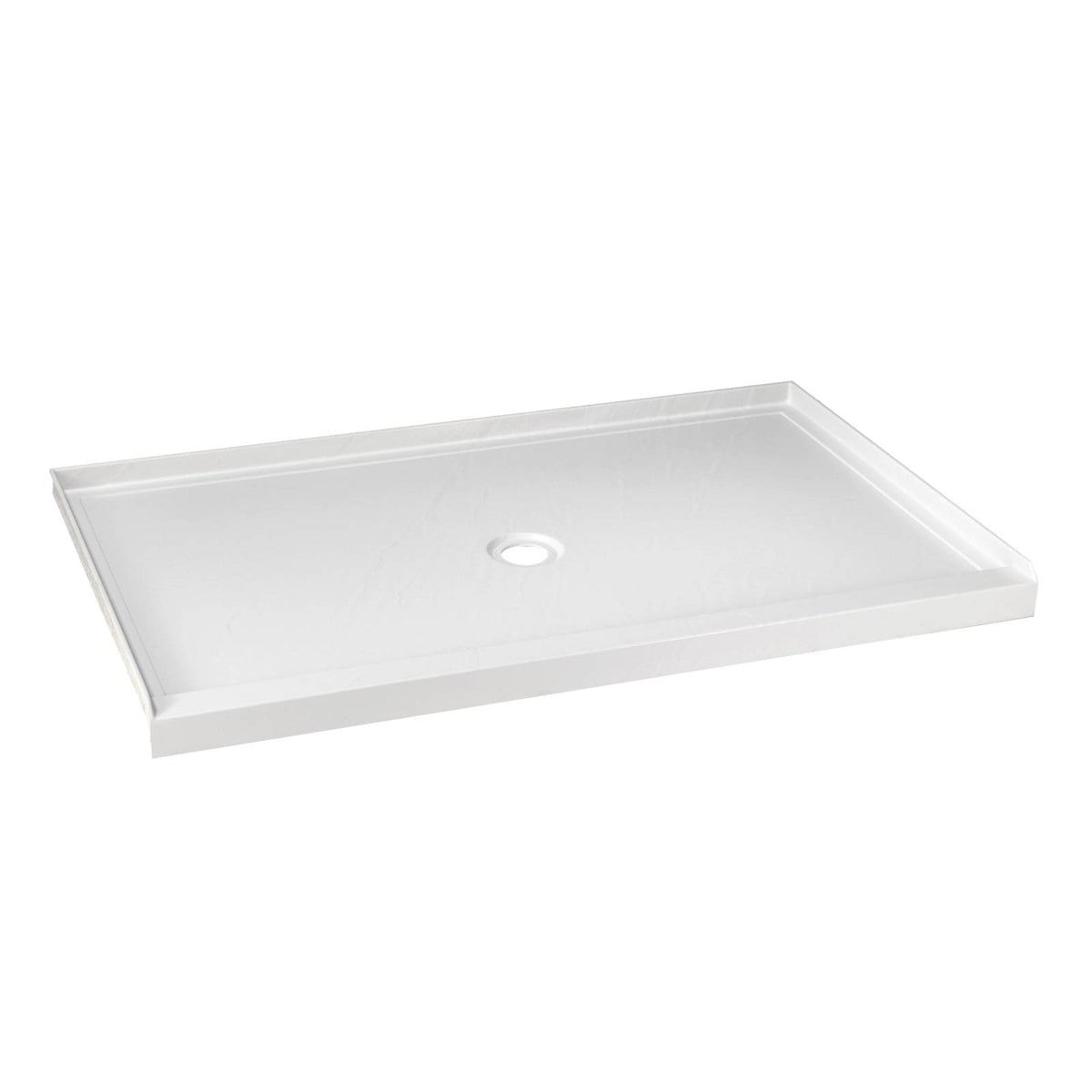 Mokleba 60"x36" Center Drain Anti-Slip Shower Pan