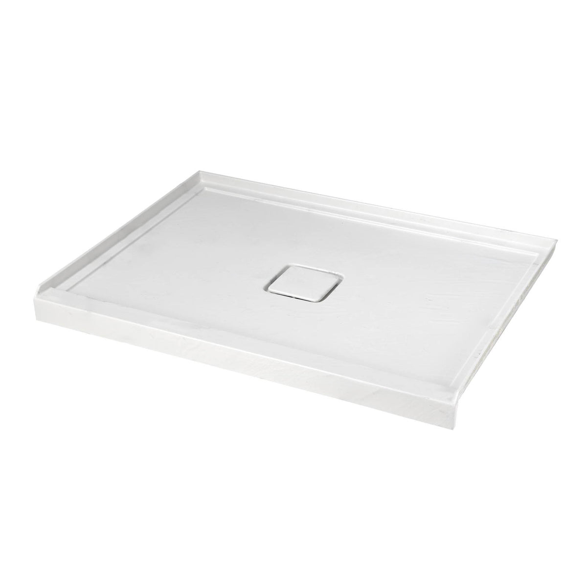 Mokleba 60"x36" Center Drain Square Outlet Shower Pan