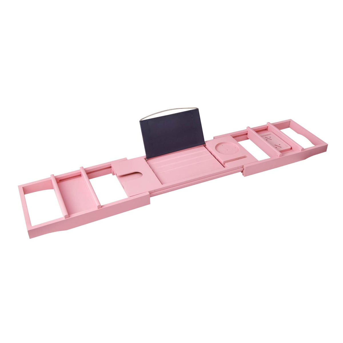 Mokleba Bamboo Bathtub Caddy and Bath Ball Set