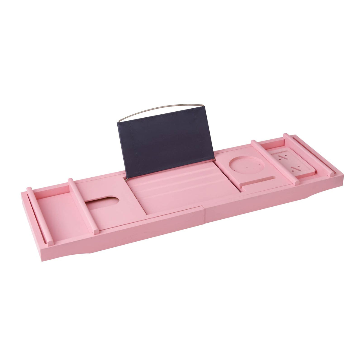 Mokleba Bamboo Bathtub Caddy and Bath Ball Set