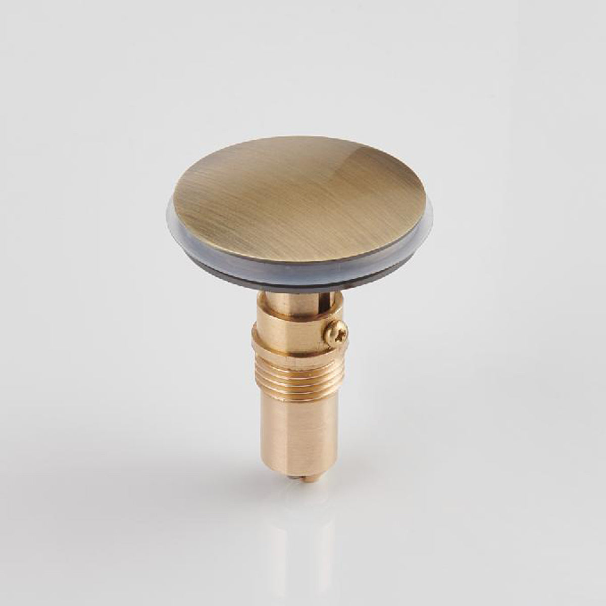 Mokleba 7-Finish Push Button Bathtub Drain Stopper Universal Fit