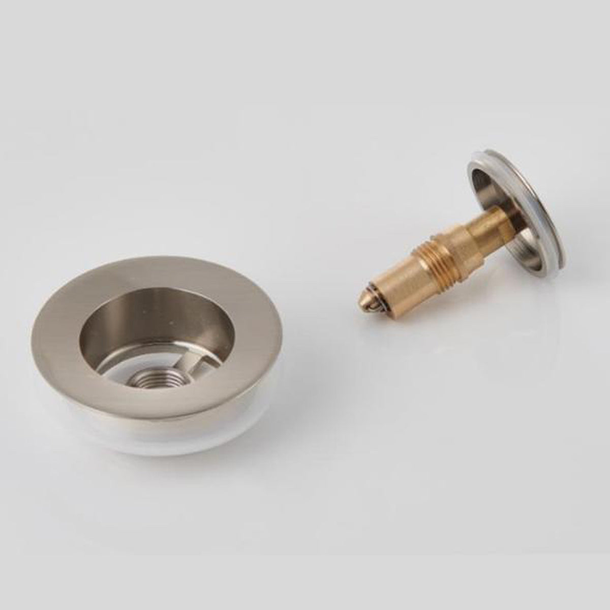 Mokleba 7-Finish Push Button Bathtub Drain Stopper Universal Fit