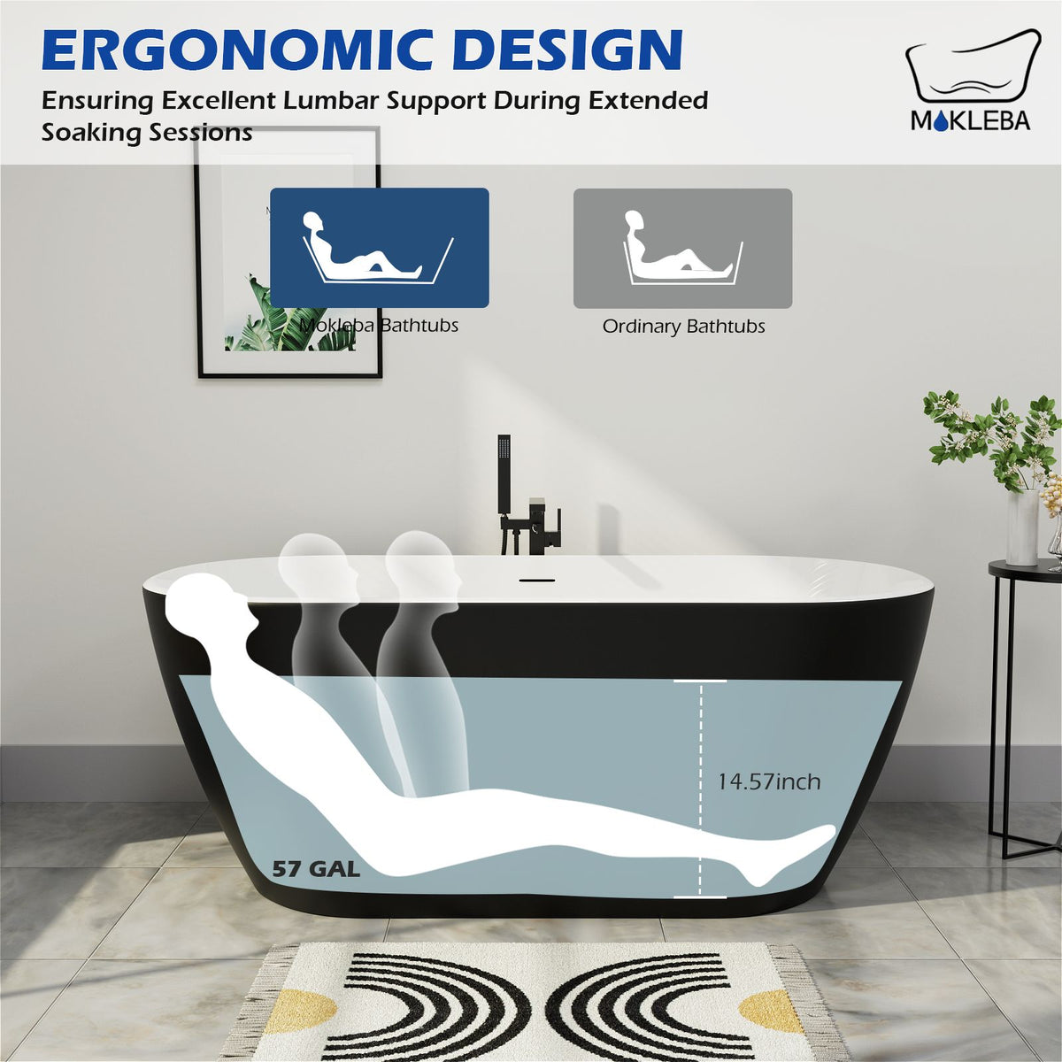 Ergonomic Design Black