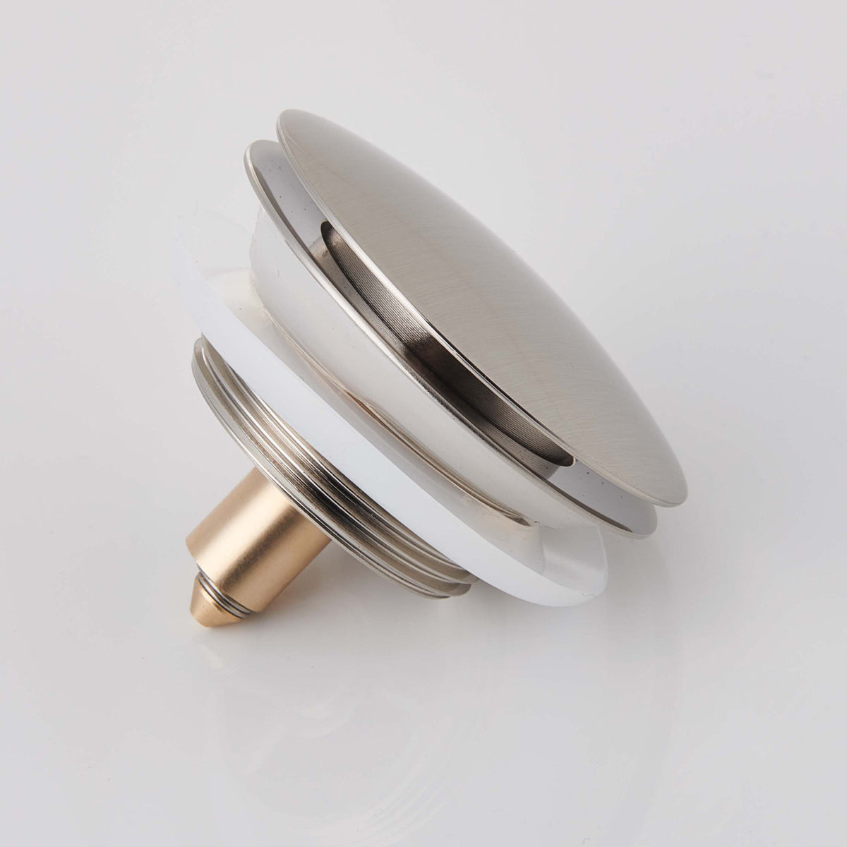 Mokleba Universal Bathtub Drain Stopper in 7 Finishes for Bath Installations