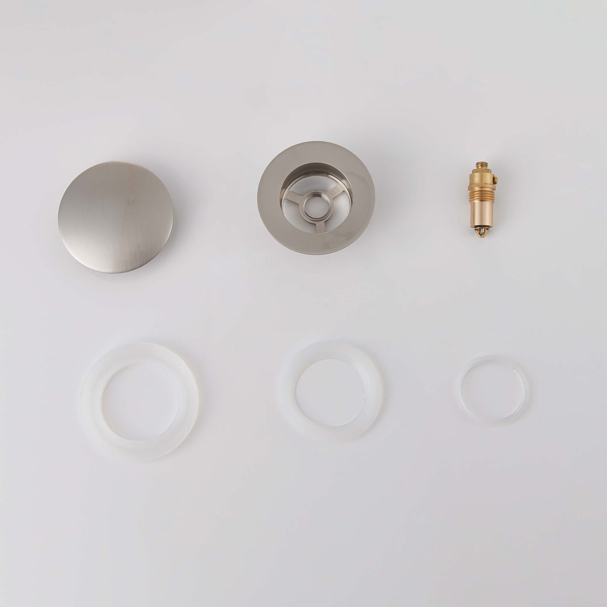 Mokleba Universal Bathtub Drain Stopper in 7 Finishes for Bath Installations