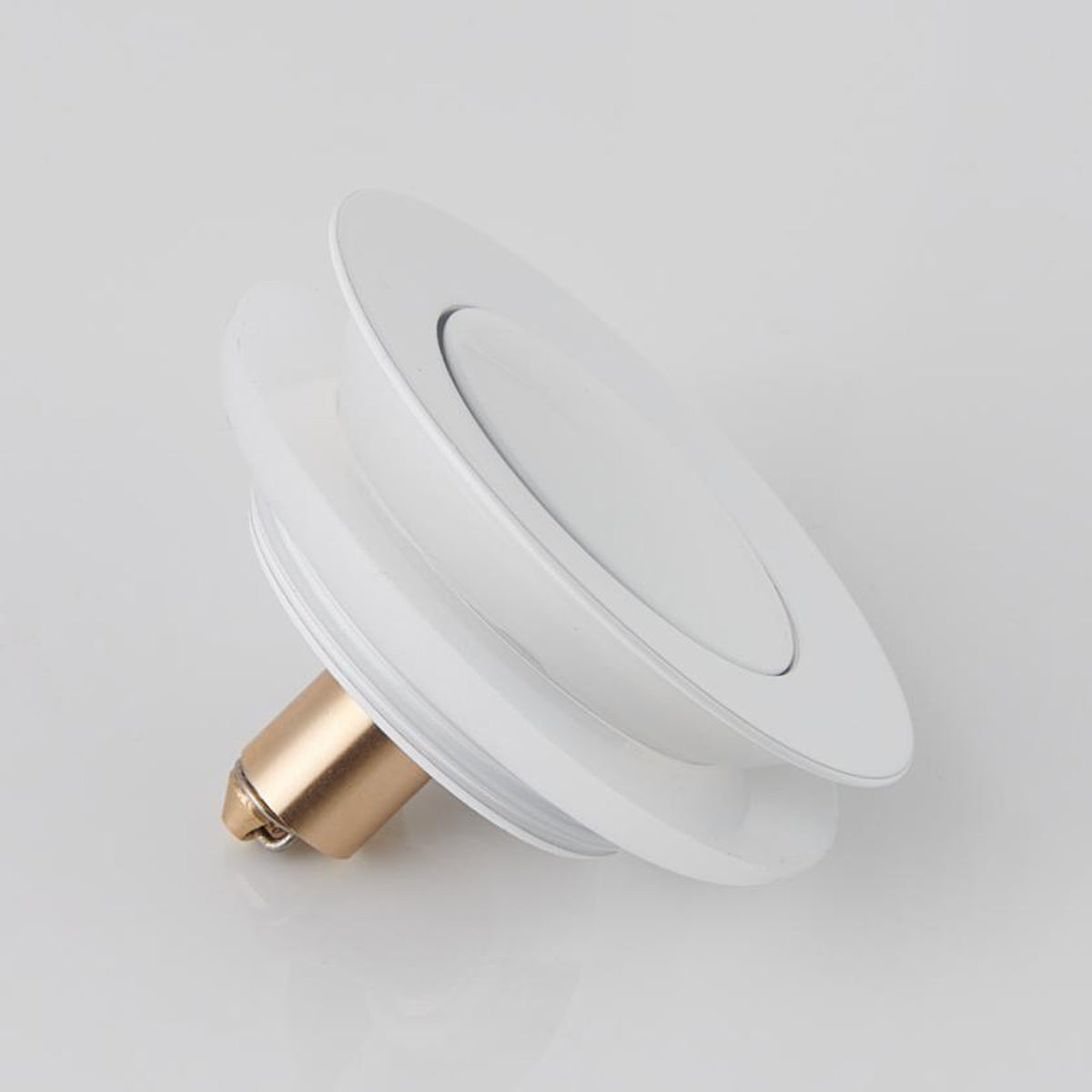 Mokleba 7-Finish Push Button Bathtub Drain Stopper Universal Fit