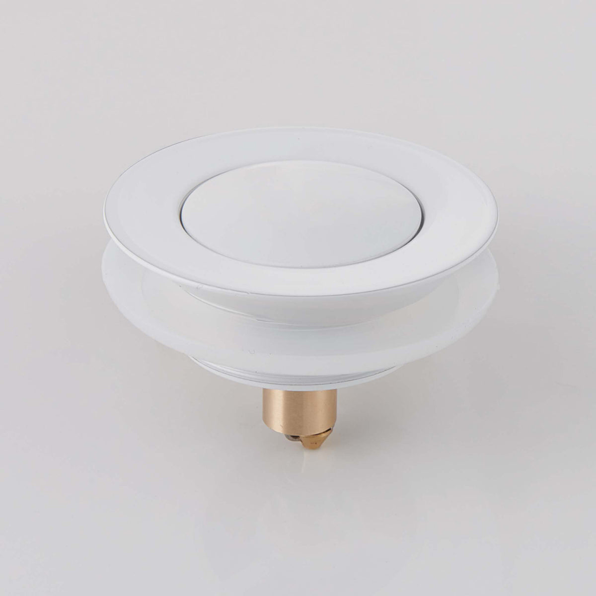 Mokleba 7-Finish Push Button Bathtub Drain Stopper Universal Fit