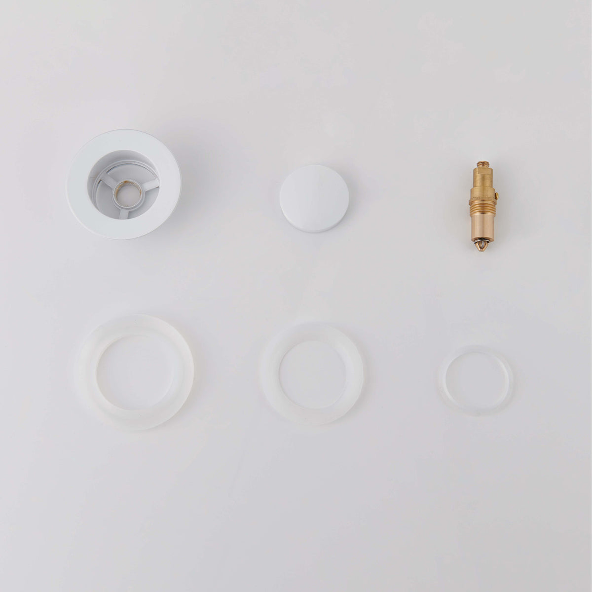 Mokleba 7-Finish Push Button Bathtub Drain Stopper Universal Fit