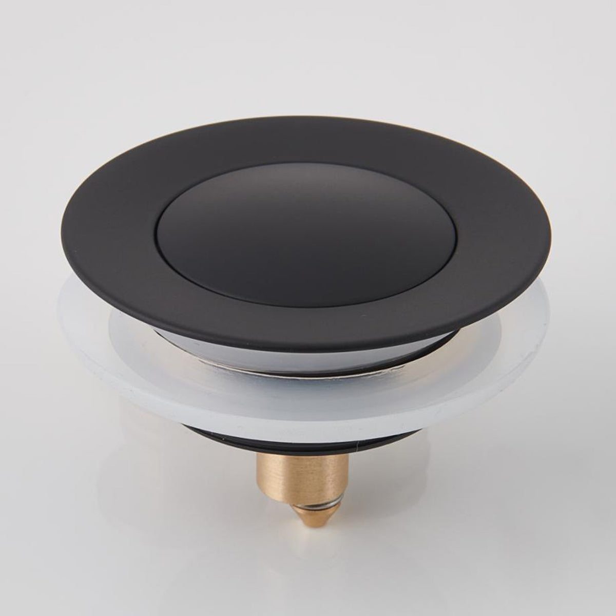 Mokleba 7-Finish Push Button Bathtub Drain Stopper Universal Fit