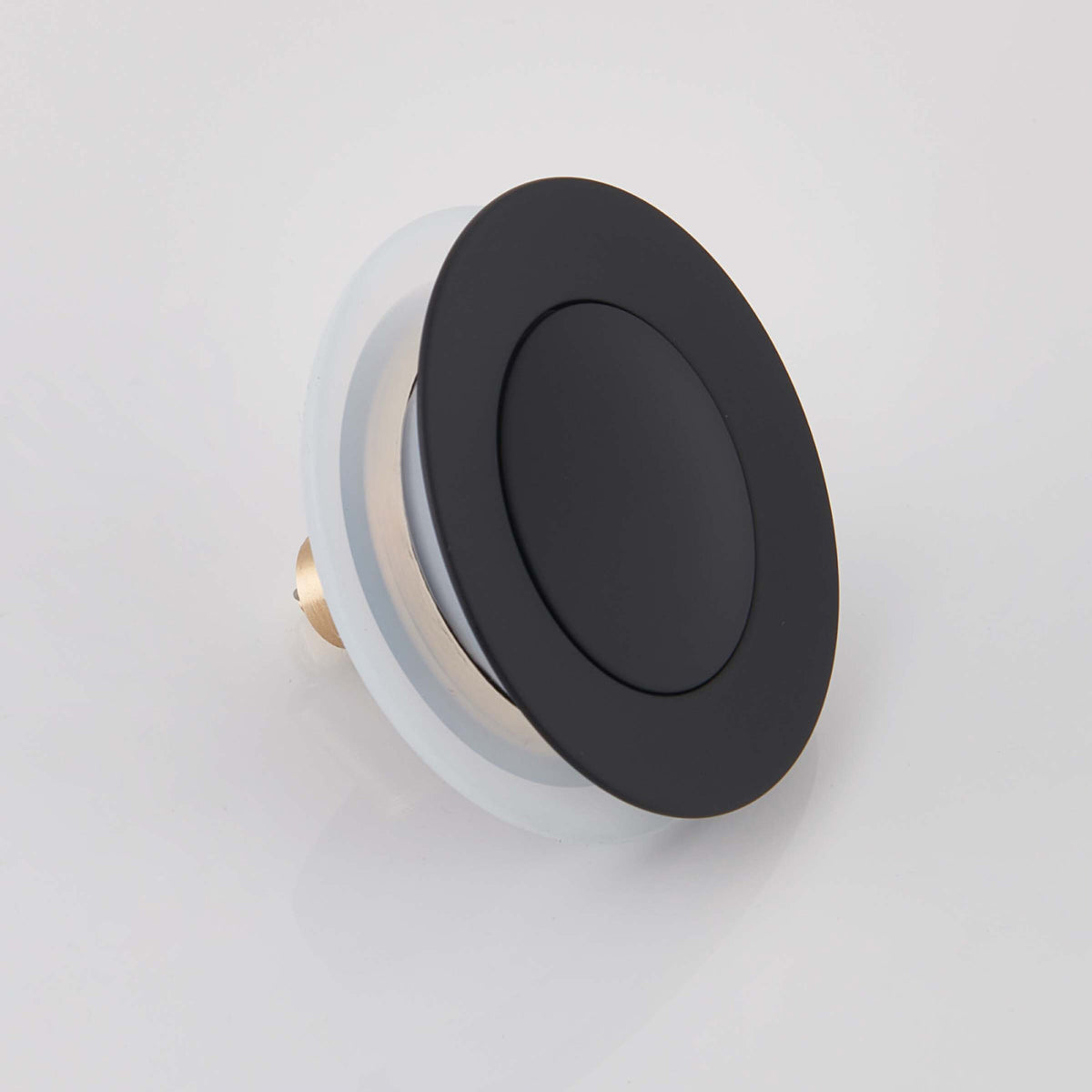 Mokleba 7-Finish Push Button Bathtub Drain Stopper Universal Fit