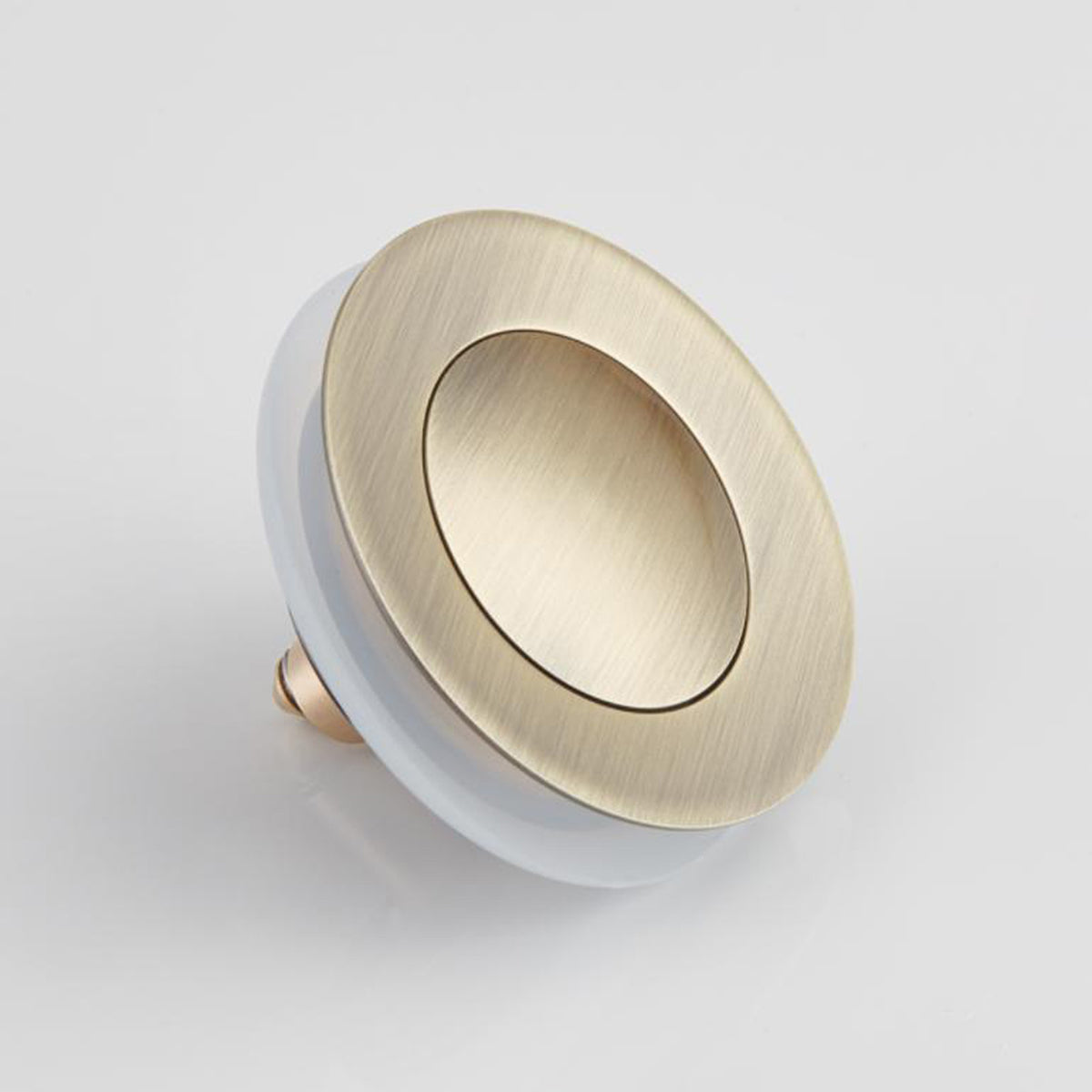 Mokleba 7-Finish Push Button Bathtub Drain Stopper Universal Fit