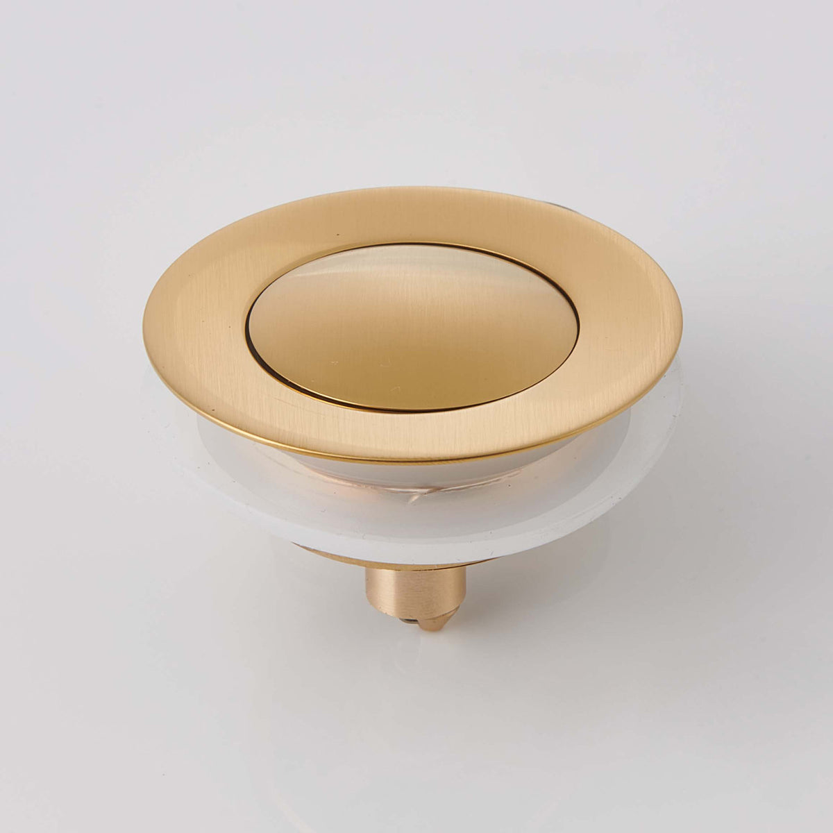 Mokleba 7-Finish Push Button Bathtub Drain Stopper Universal Fit