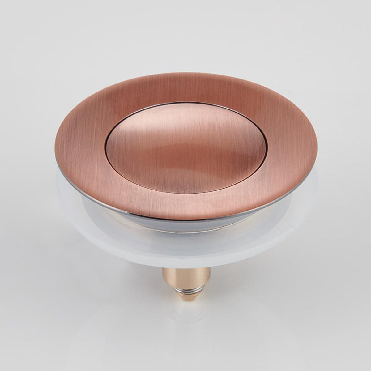 Mokleba 7-Finish Push Button Bathtub Drain Stopper Universal Fit